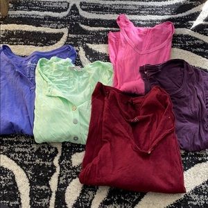 gap colorful tee shirt bundle